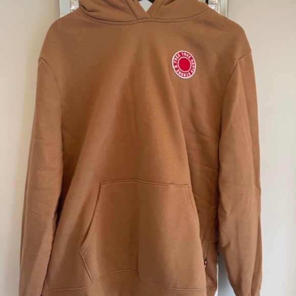 Hudson Bay set sweatshirt XL ,and pants size L in camel 1005 cotton - Picture 2 of 7